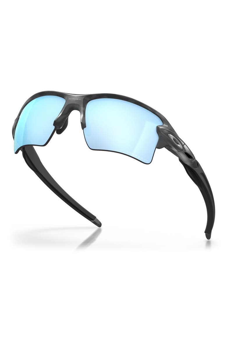 Flak® 2.0 XL 59mm Prizm™ Polarized Wrap Sunglasses, Alternate, color, MATTE BLACK CAMO/ DEEP WATER