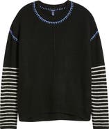 Hatley Avery Blanket Stitch Stripe Sweater