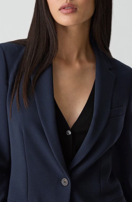 Theory Classic Staple Blazer In Blue