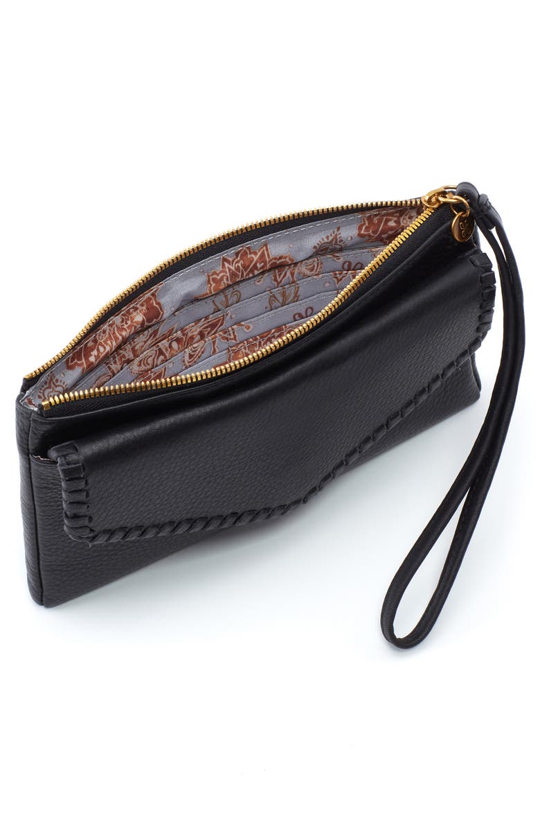 HOBO Leather Wristlet, Alternate, color, 