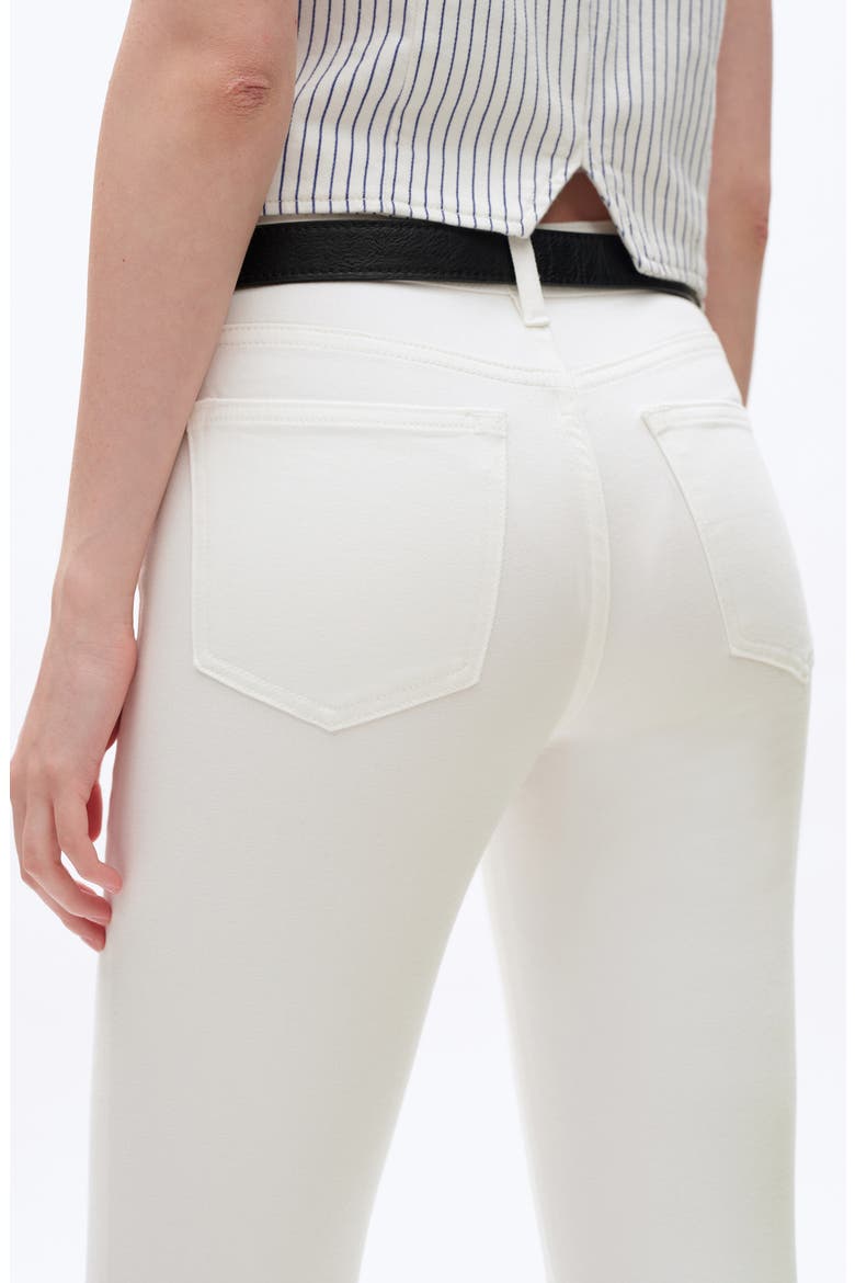 High Waist Bootcut Jeans, Alternate, color, WHITE