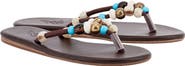 Ancient Greek Sandals Saionara Beaded Flip Flop