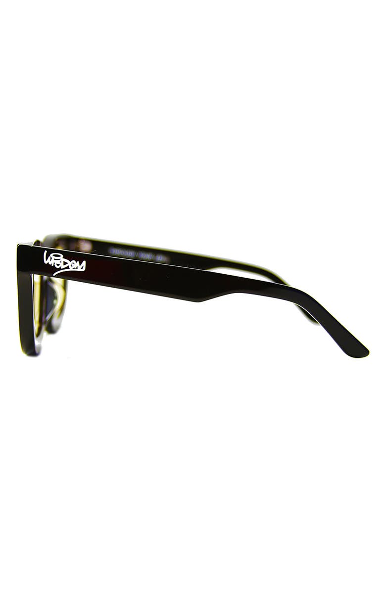 Wisdom Frame 3 43mm Round Sunglasses, Alternate, color,
