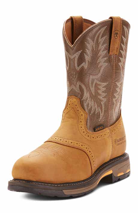 WorkHog Pull-On Western Boot