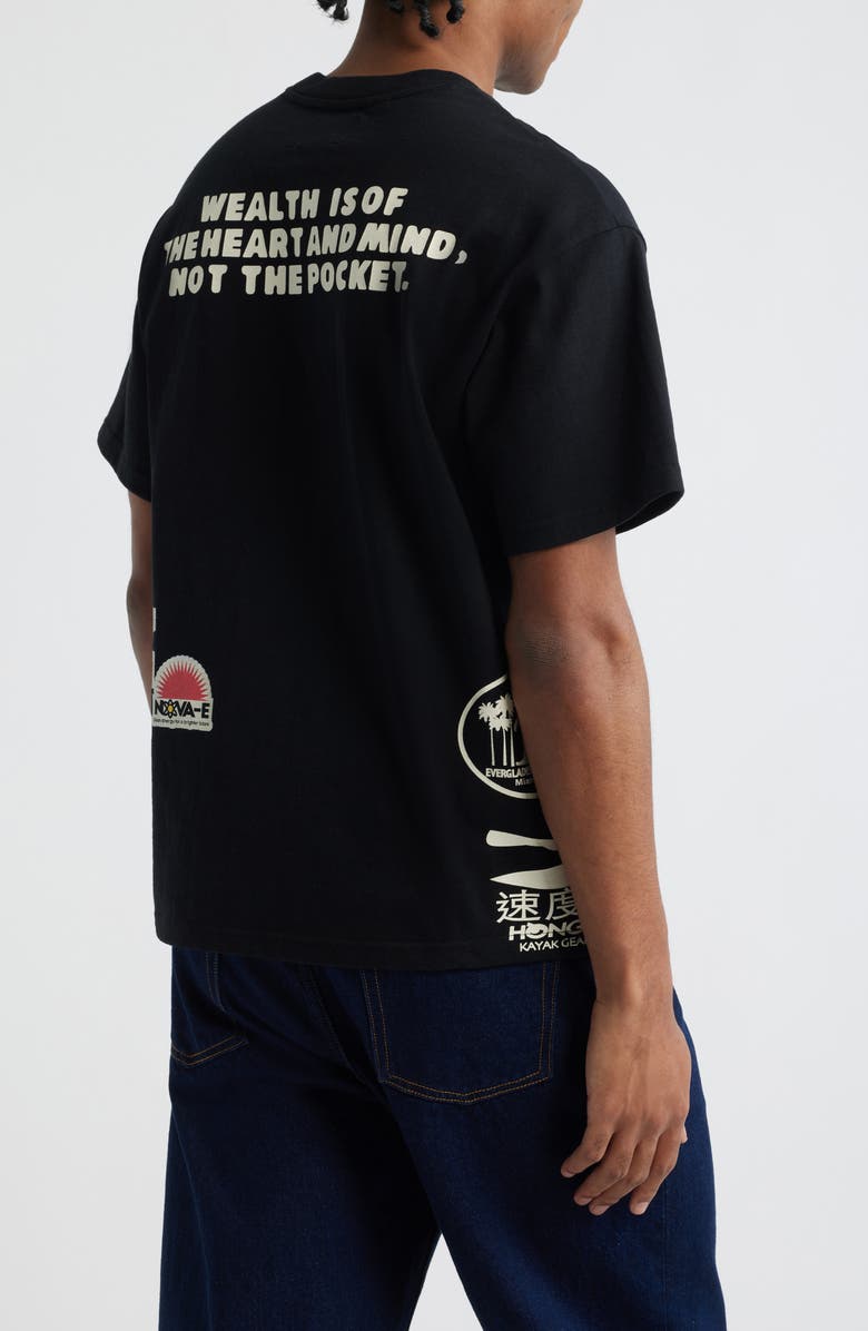 Billionaire Boys Club Hook Cotton Graphic T-Shirt, Alternate, color, Black