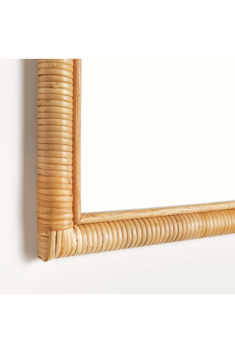 Walker Arched Console Mirror, Main, color, Beige