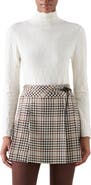 Akris punto 3D Dice Virgin Wool Turtleneck Sweater