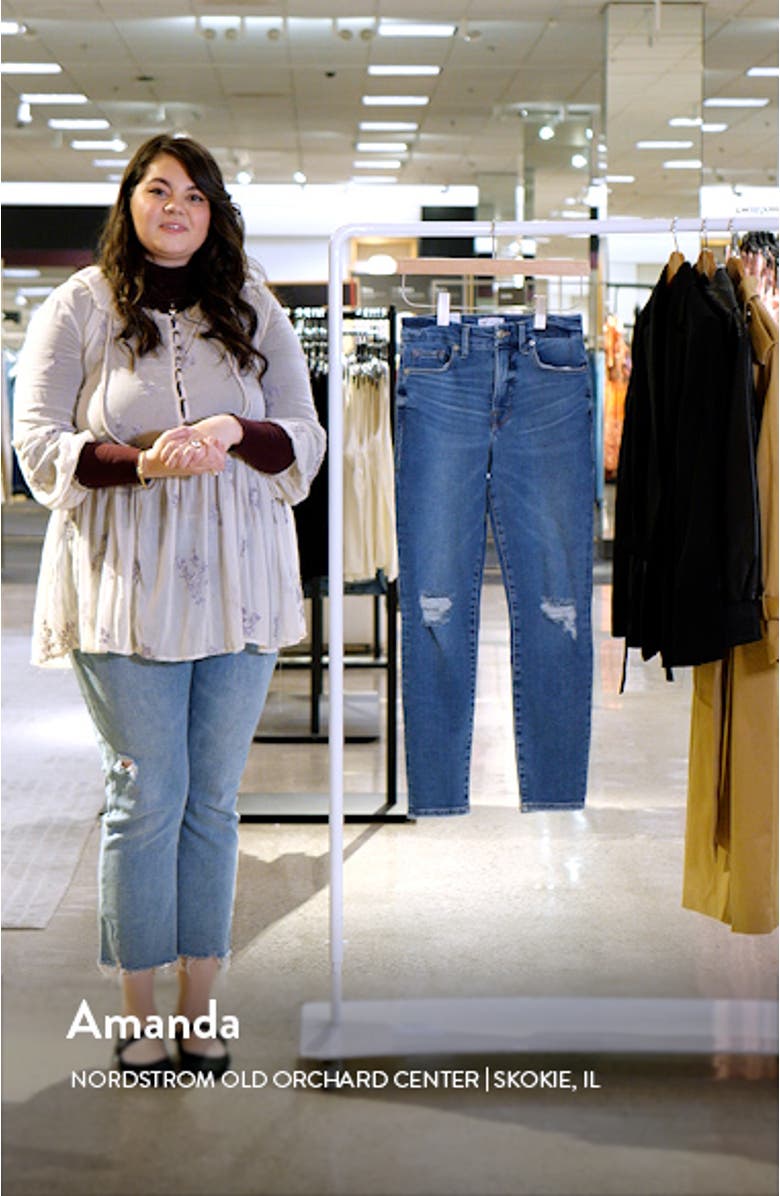 Good Legs Ripped Ankle Skinny Jeans, sales video thumbnail