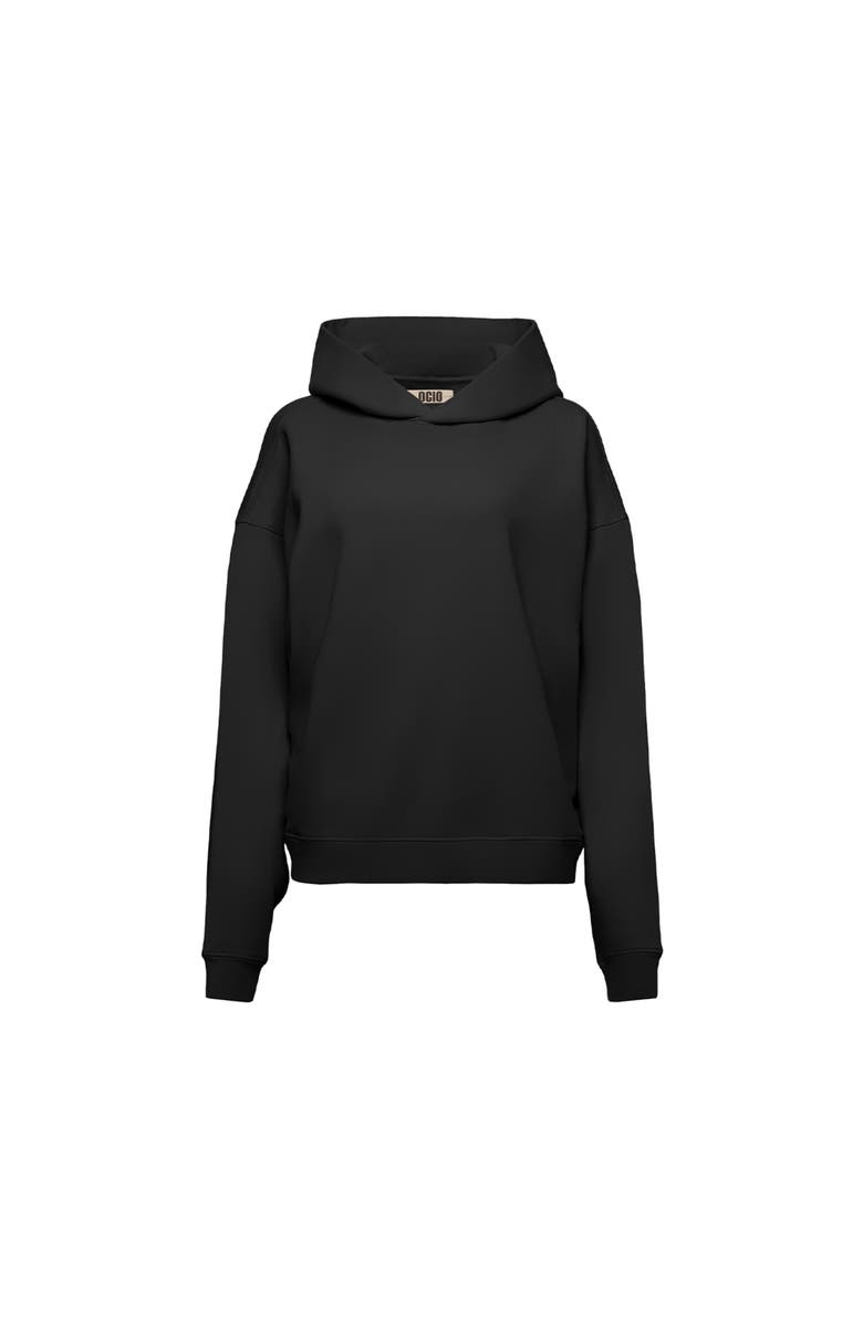 Ocio Women's Organic Cotton Teddy Oversized Hoodie, Alternate, color, 
