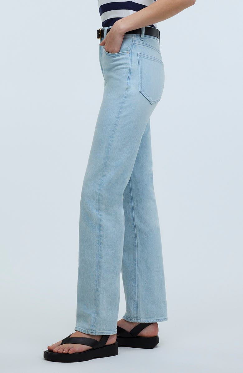 Madewell The '90s Straight Jeans, Alternate, color, Ward Wash