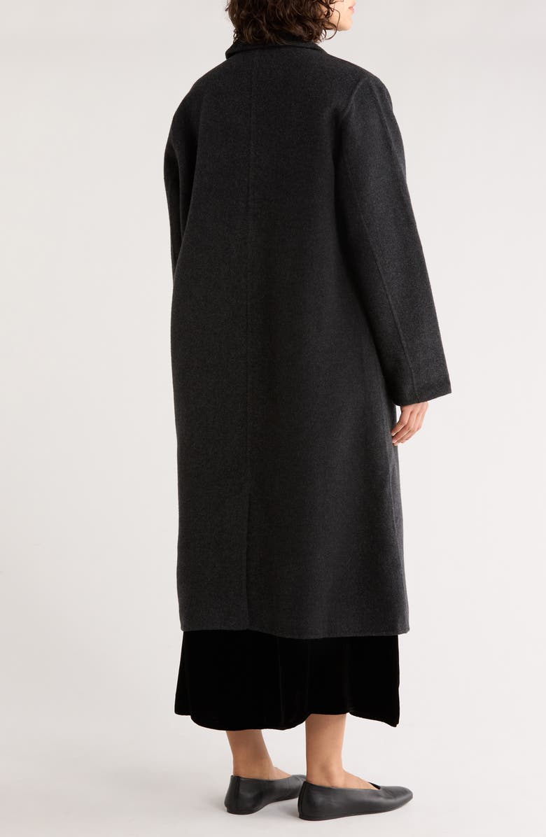 Eileen Fisher Wool Blazer Coat, Alternate, color, Charcoal