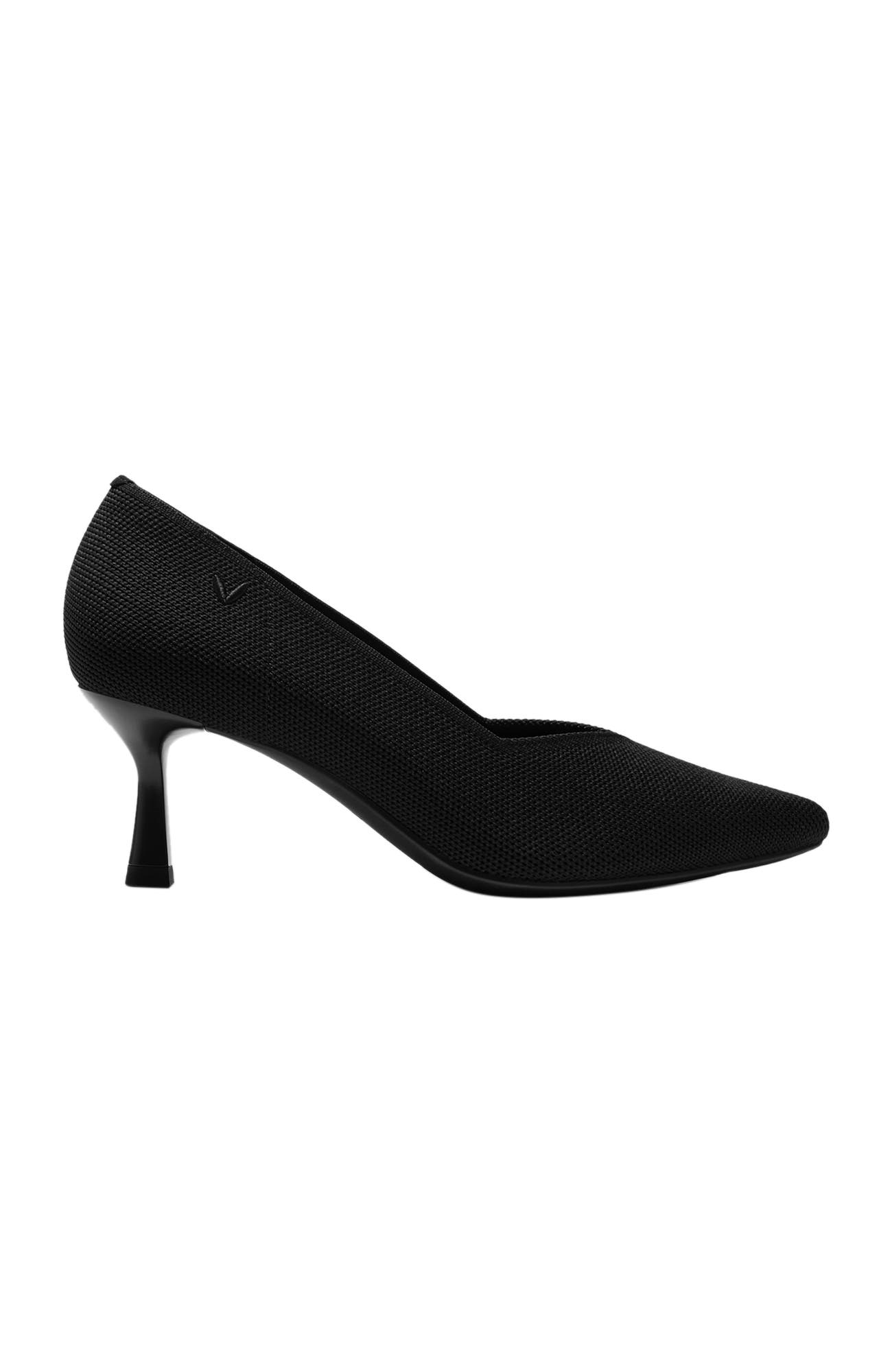 VIVAIA Pointed-Toe Mid Heels, Alternate, color, Black