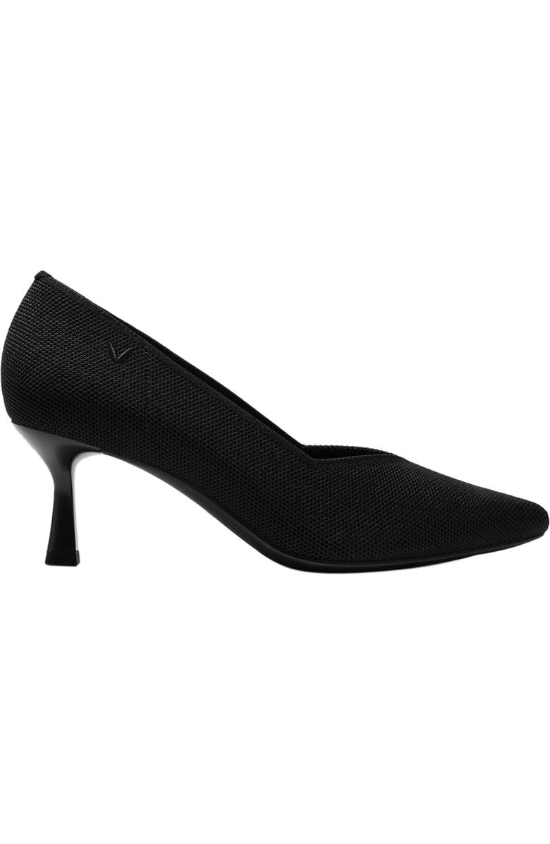 VIVAIA Pointed-Toe Mid Heels, Alternate, color, Black