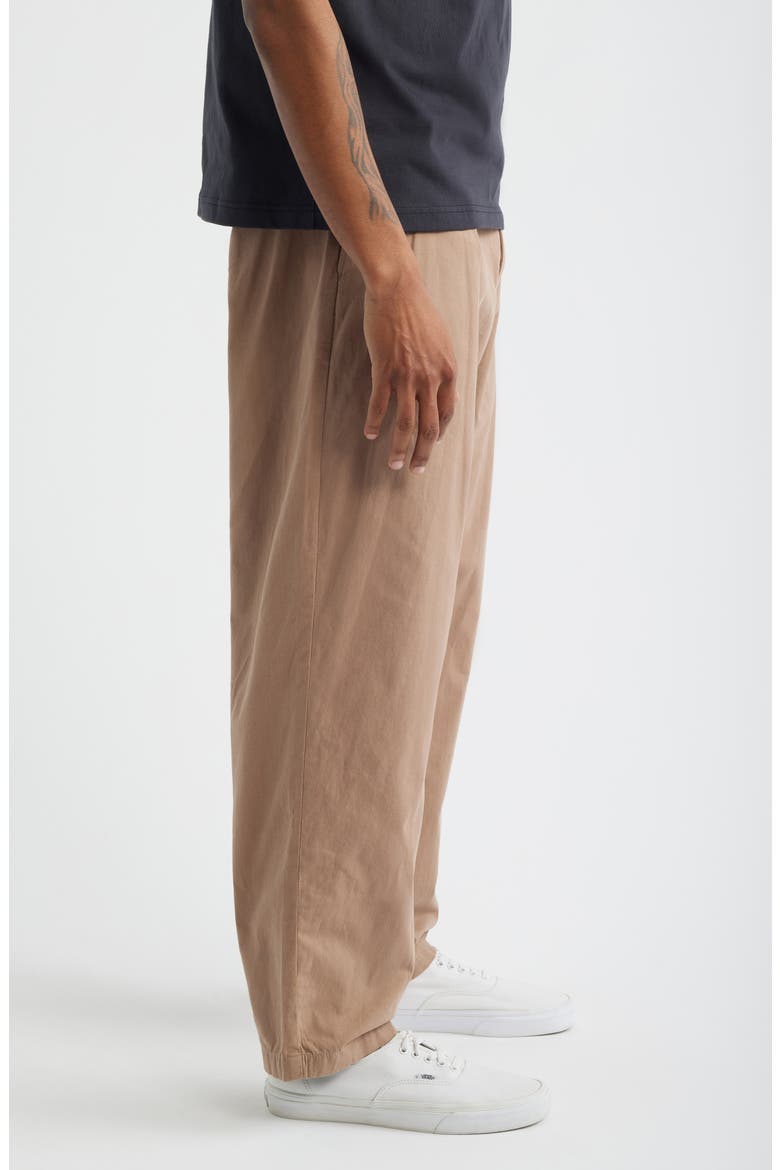 Part Timer Organic Cotton Twill Pants, Alternate, color, MUSHROOM