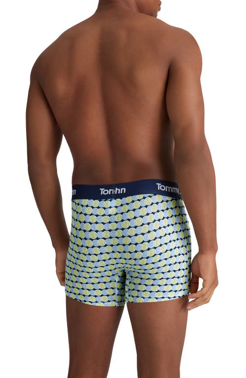 Tommy John Second Skin 4-inch Boxer Briefs In Blue