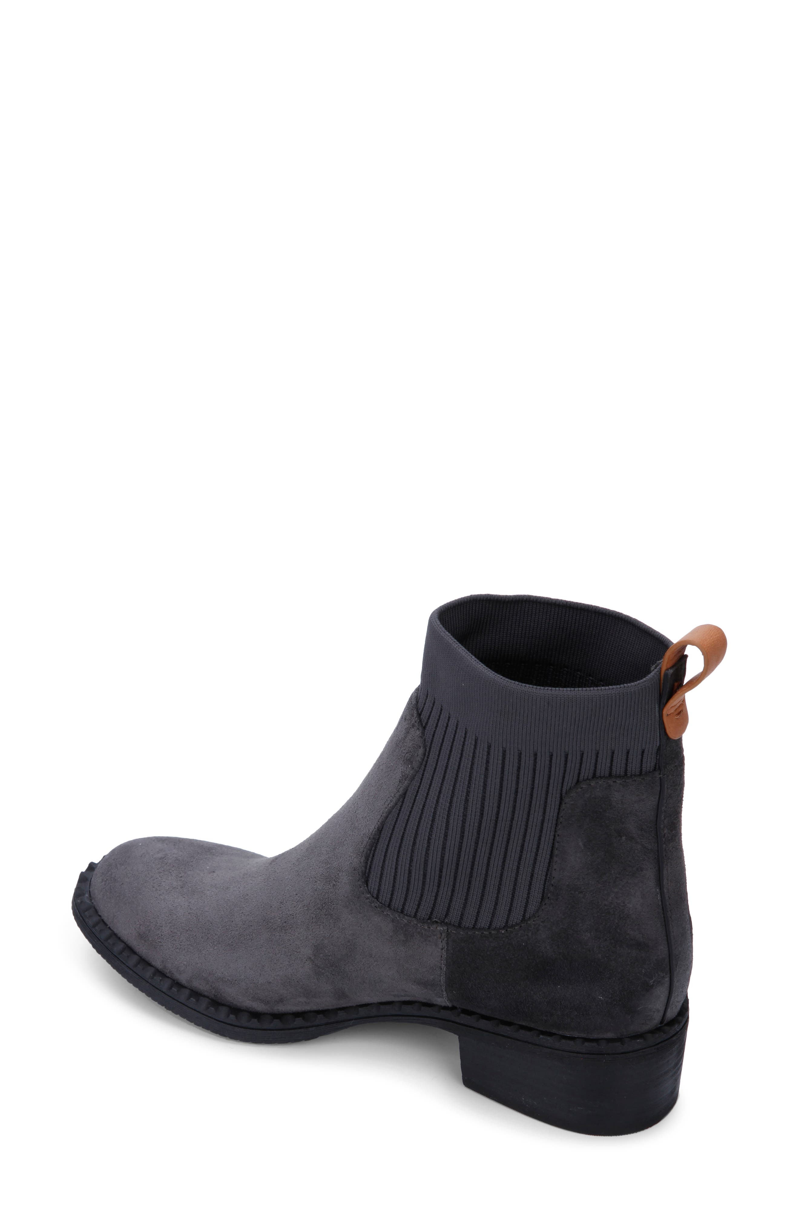 Gentle Souls by Kenneth Cole Best Chelsea Boot, Alternate, color, Charcoal Suede