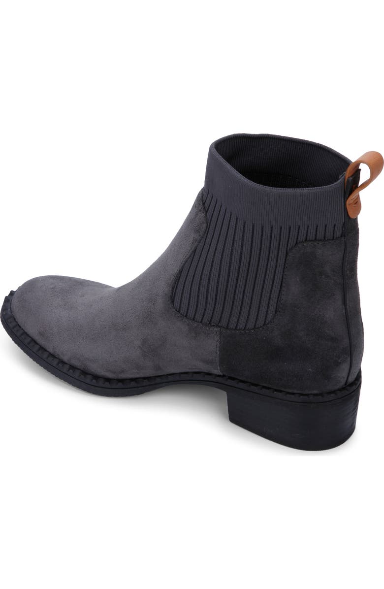 Gentle Souls by Kenneth Cole Best Chelsea Boot, Alternate, color, Charcoal Suede
