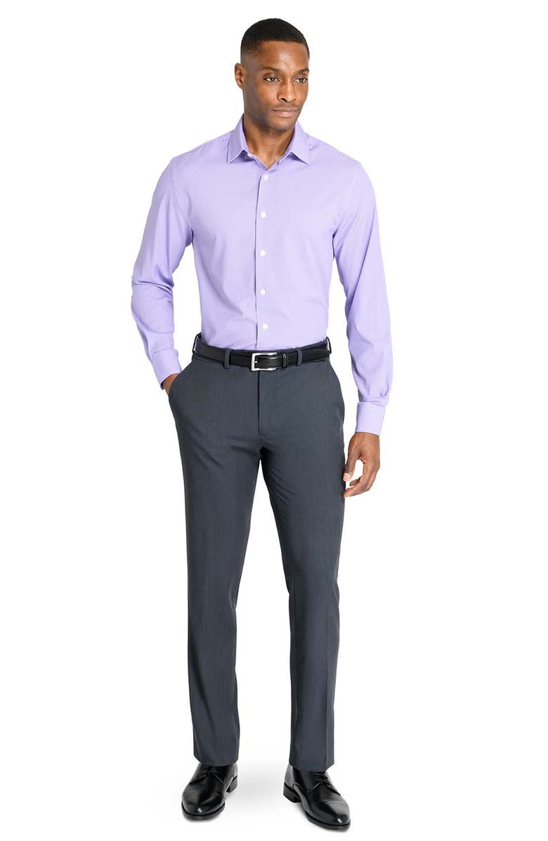 W.R.K Slim Fit Geometric Print Performance Dress Shirt, Alternate, color, 