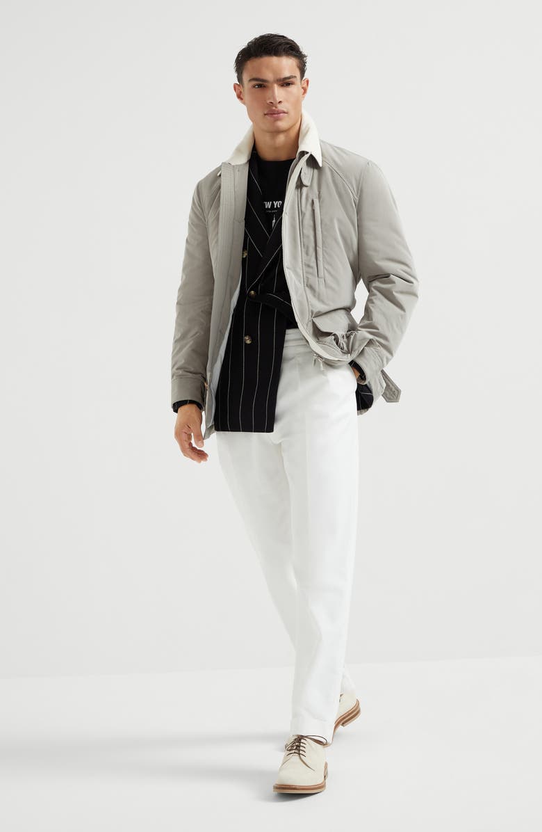 Brunello Cucinelli T-shirt with print, Alternate, color, 