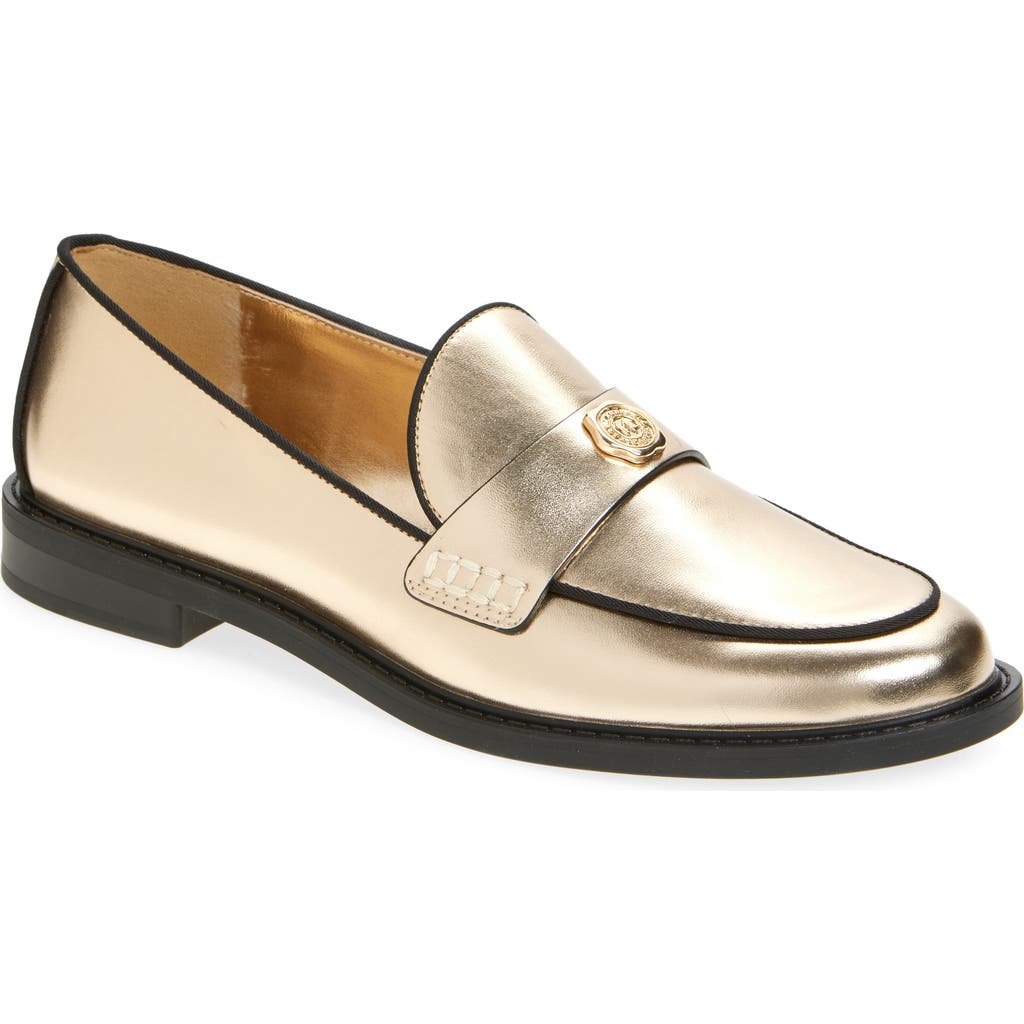 Karl Lagerfeld Paris Rylin Loafer In Gold
