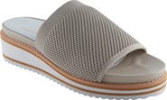 David Tate Aline Knit Wedge Slide Sandal