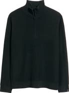 rag & bone Joel Merino Wool Blend Half Zip Sweater