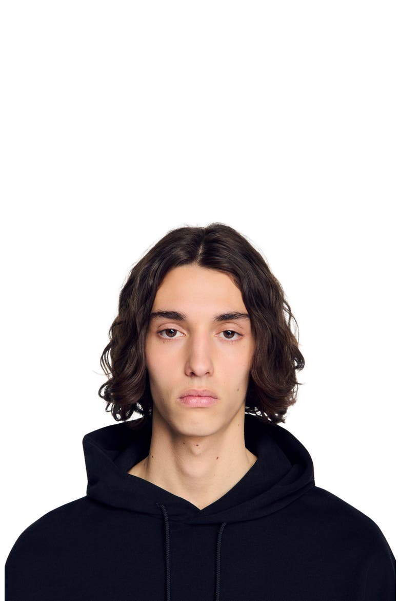 Oversized hoodie, Alternate, color, Black