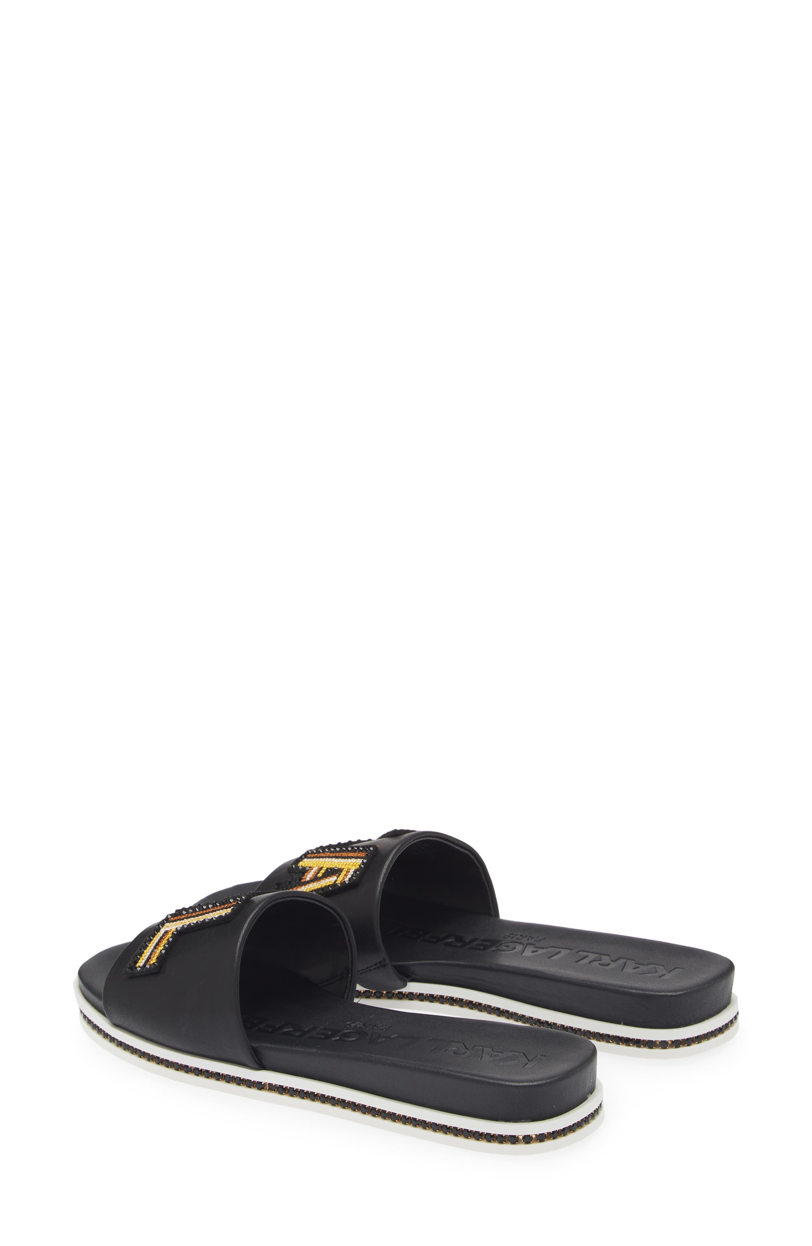 KARL LAGERFELD PARIS Jeslyn Slide Sandal, Alternate, color, 