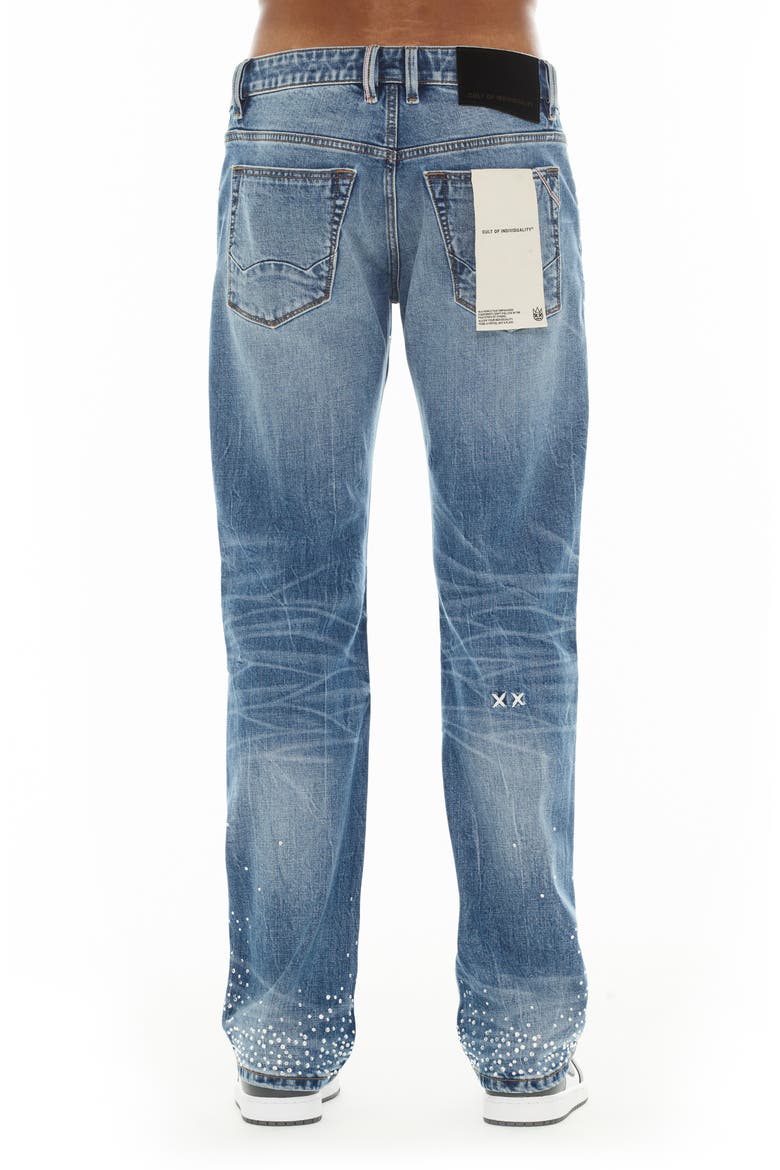 Hagen Relaxed 608 Straight Leg Jeans, Alternate, color, CRYSTAL