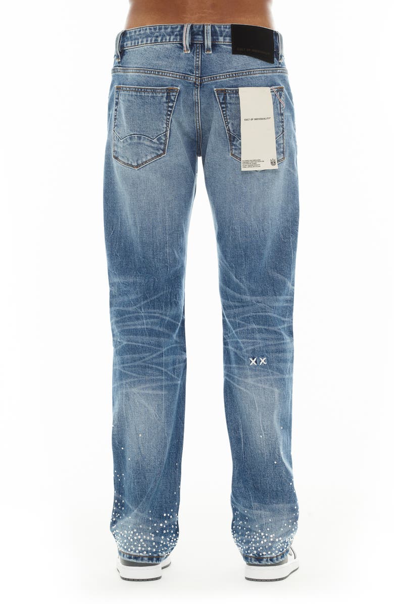 Cult of Individuality Hagen Relaxed 608 Straight Leg Jeans, Alternate, color, 