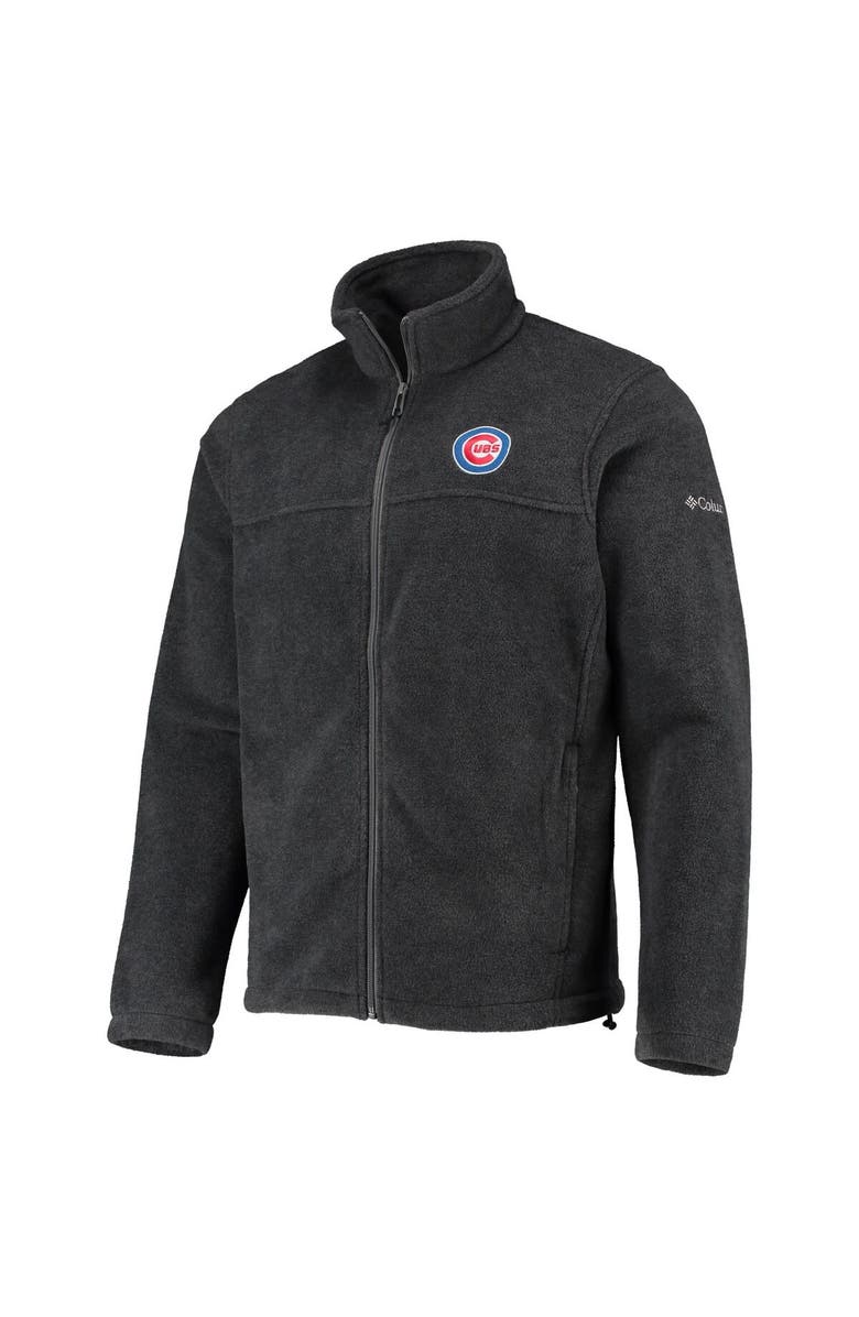 Columbia Men's Columbia Charcoal Chicago Cubs Full-Zip Flanker Jacket, Alternate, color, 