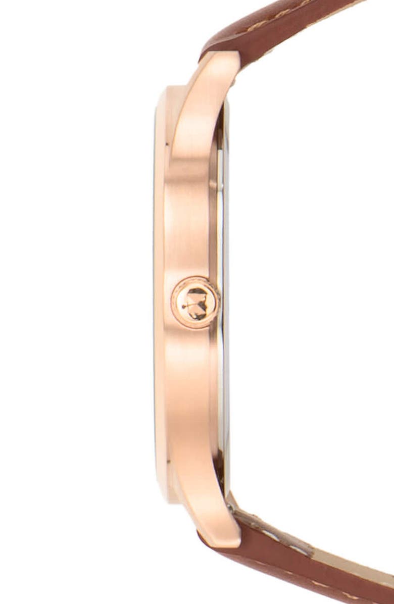 MVMT WATCHES MVMT Leather Strap Watch, 40mm, Alternate, color, 