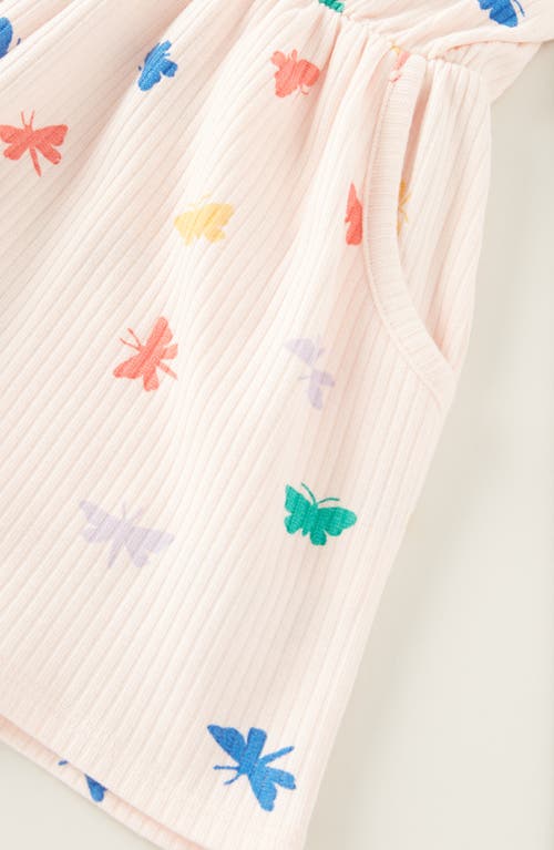 Tucker + Tate Kids' Print Rib Romper In Multi