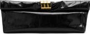 MANGO Starring Hailey Bieber Metallic Detail Clutch