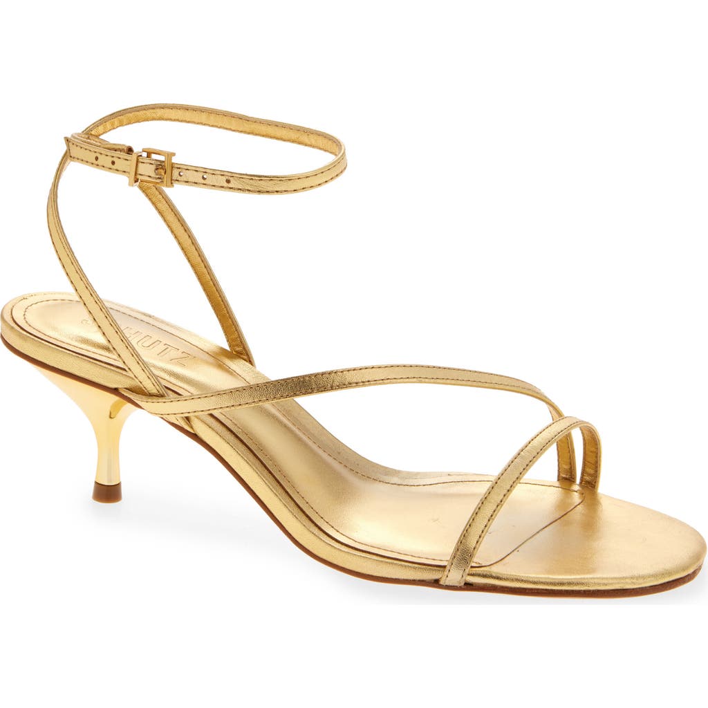 SCHUTZ SCHUTZ HELENE KITTEN HEEL SANDAL