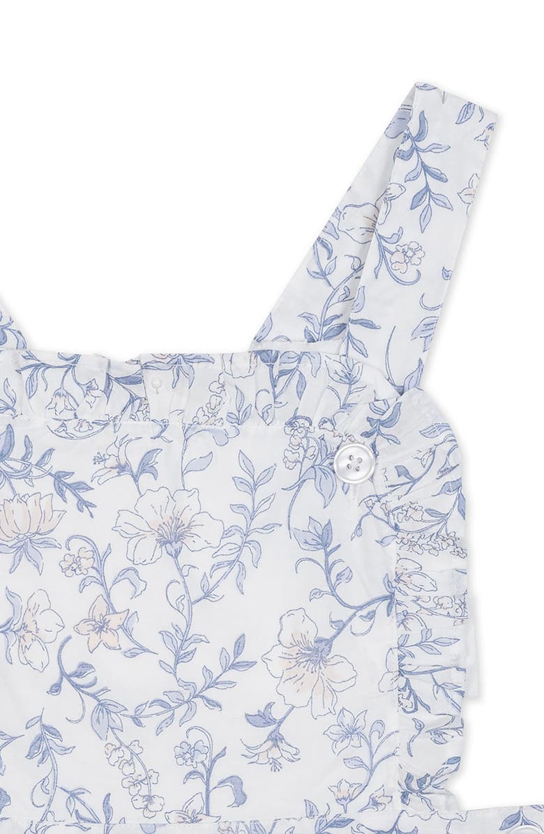 Hope & Henry Kids' Organic Ruffle Edge Apron Dress, Alternate, color, Winter Floral