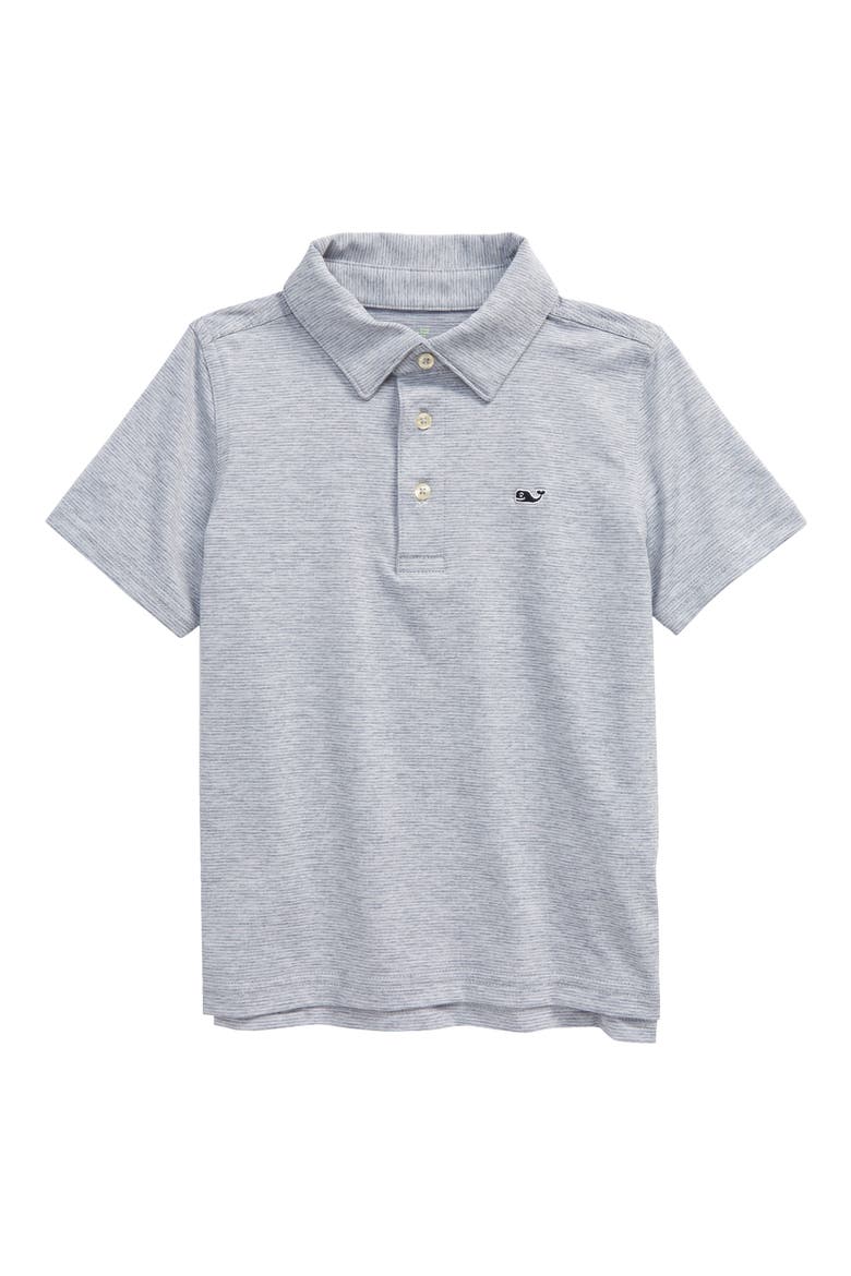 Kids' St. Jean Stripe Sankaty Performance Polo, Main, color, STRIPE HAM