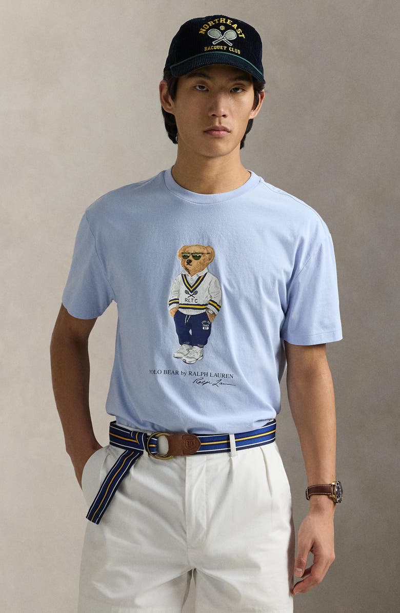 Polo Ralph Lauren Classic Fit Polo Bear Cotton Graphic T-Shirt, Alternate, color, 
