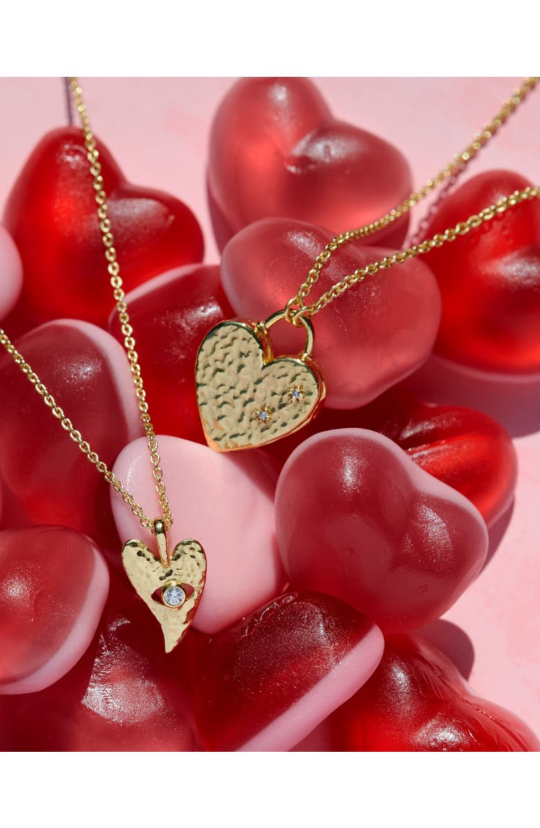 Ottoman Hands Locket Heart Necklace, Alternate, color, 