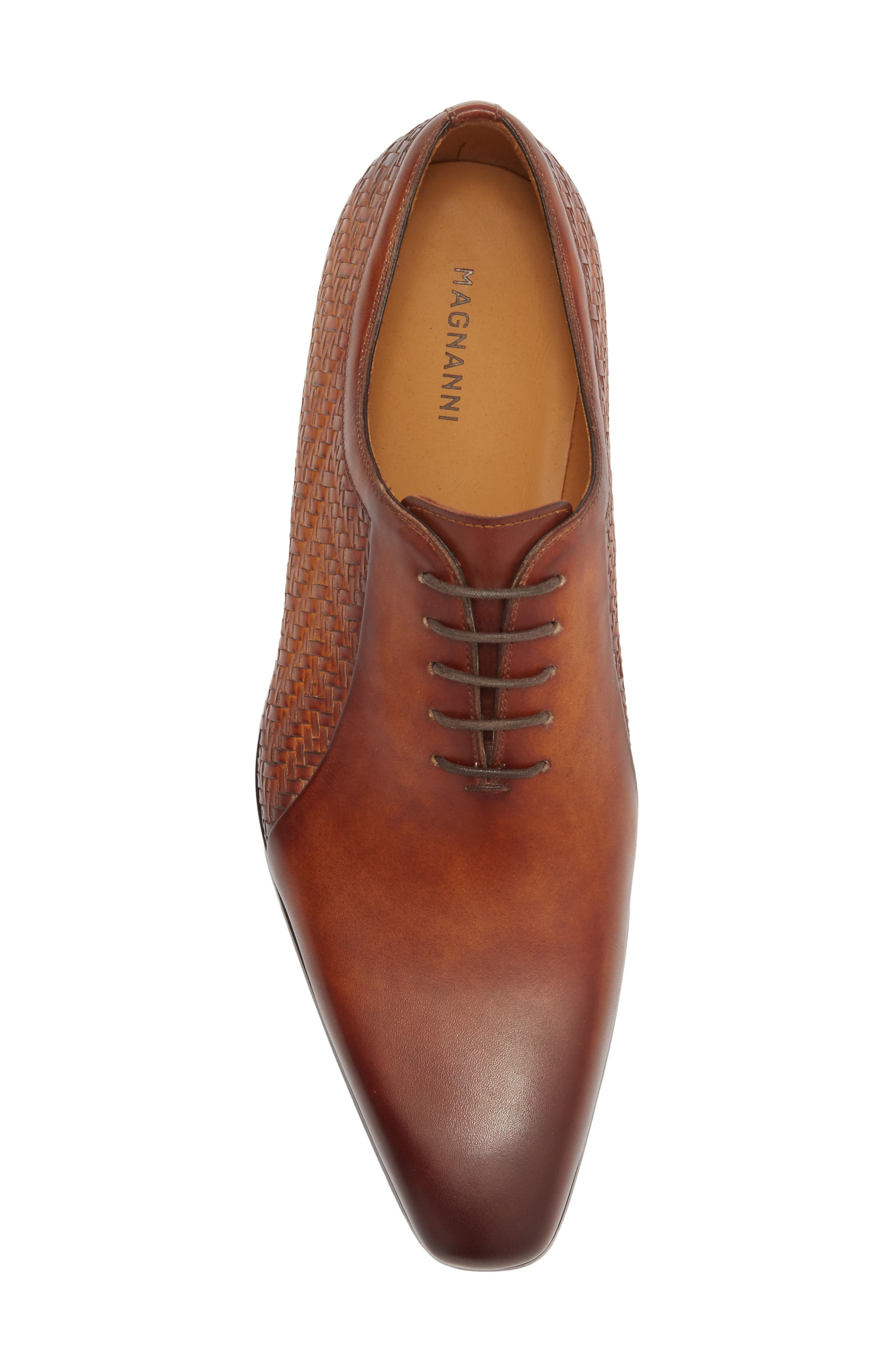 Herringbone Oxford, Alternate, color, CUERO