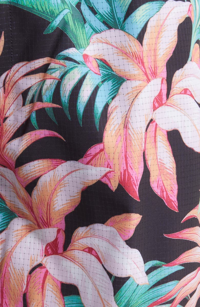 Tommy Bahama Monterey Coast Midnight Tropic Swim Trunks, Alternate, color,