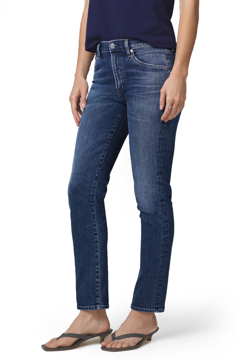Skyla High Waist Ankle Cigarette Jeans, Alternate, color, CHARISMA