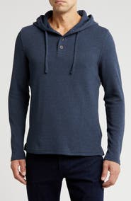 Robert Barakett Kylian Waffle Knit Hoodie