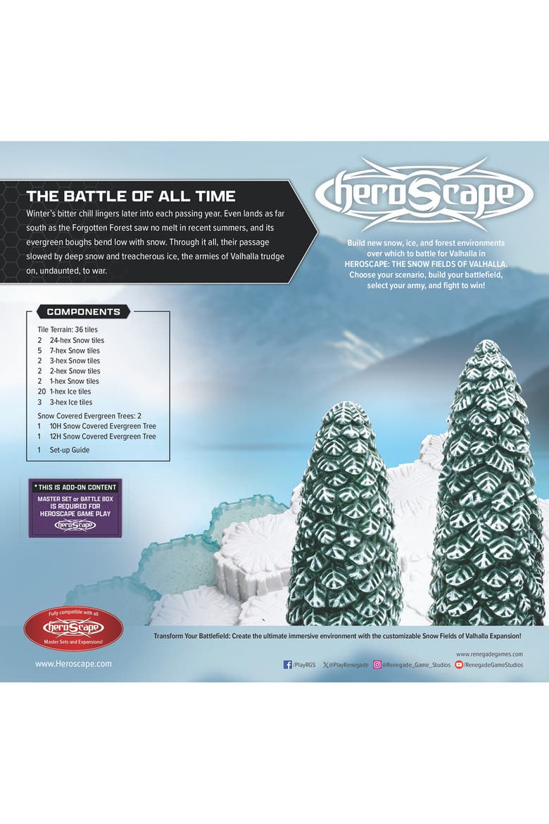 Snow Fields of Valhalla Terrain Expansion, Alternate, color, Multicolored