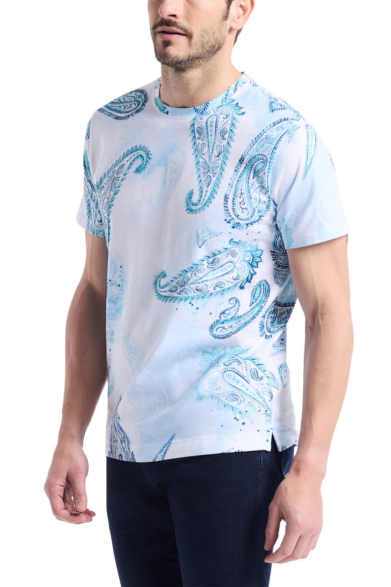 Balerno Graphic T-Shirt, Alternate, color, BLUE MULTI