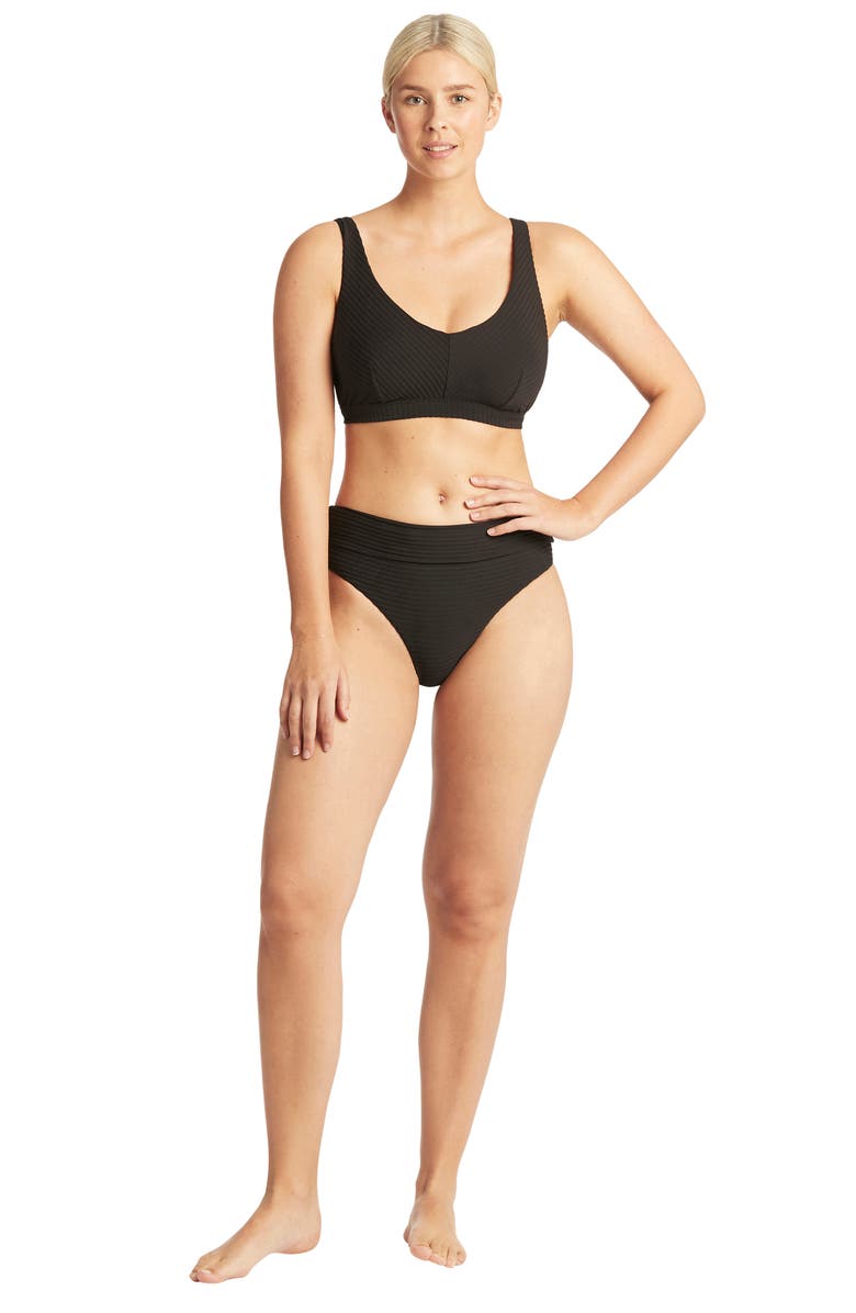 Sea Level E- & F-Cup Underwire Bikini Top, Alternate, color, 