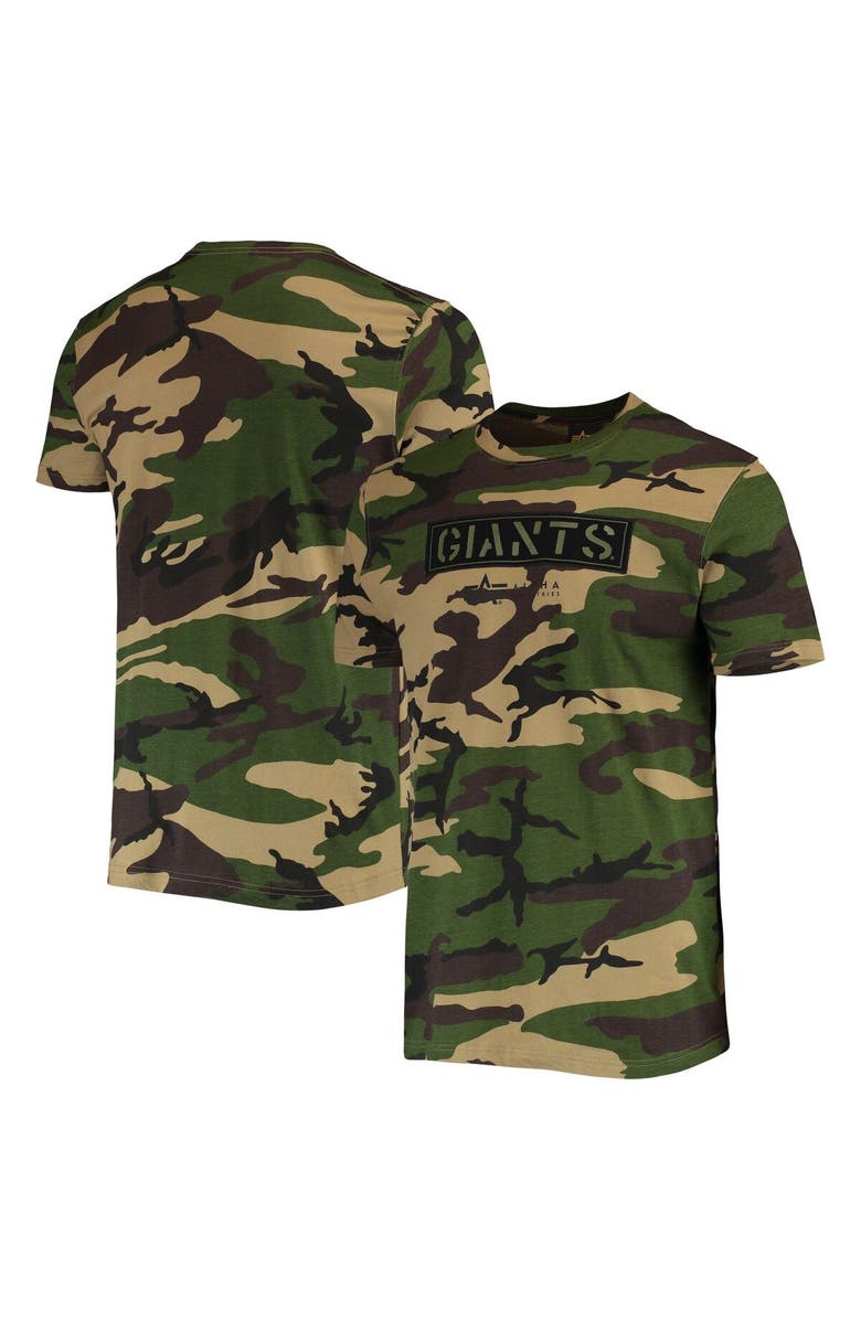 New Era Men's New Era Camo San Francisco Giants Club T-Shirt, Main, color, Camo