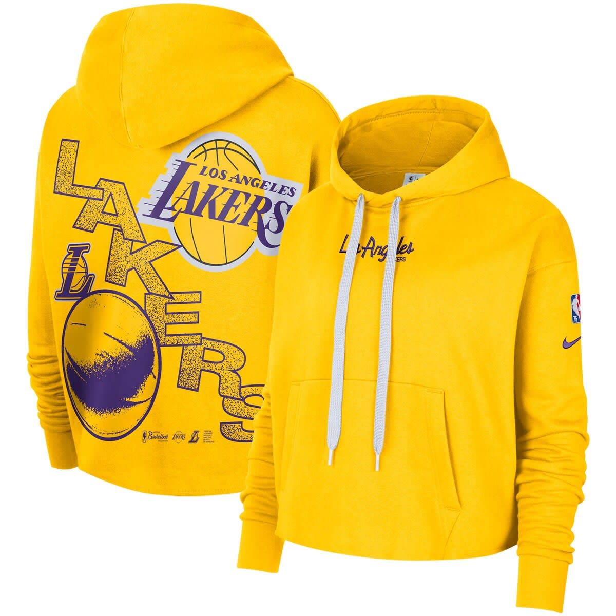 nike lakers hoodie women's