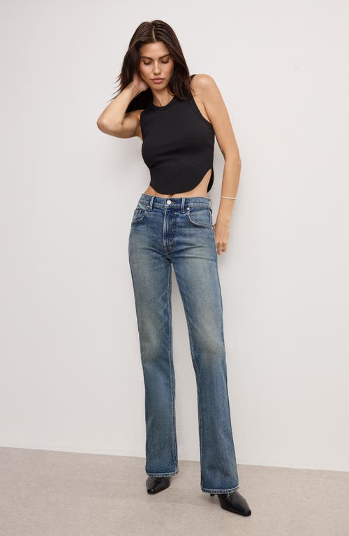 Good American Good Standard Bootcut Jeans In Indigo783