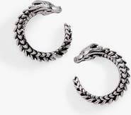 Alex and Ani HOUSE OF THE DRAGON Syrax Front to Back Hoop Earrings